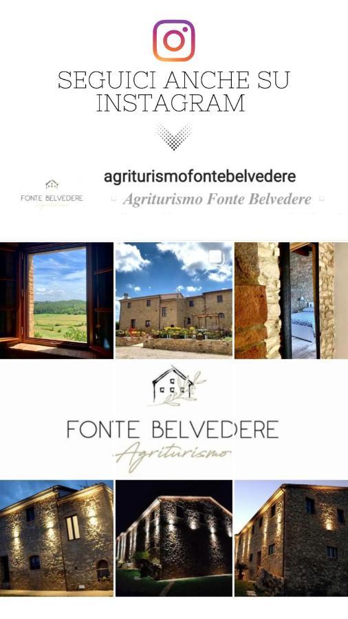 Agriturismo Fonte Belvedere Apartment โคลเลซัลเวตติ ภายนอก รูปภาพ